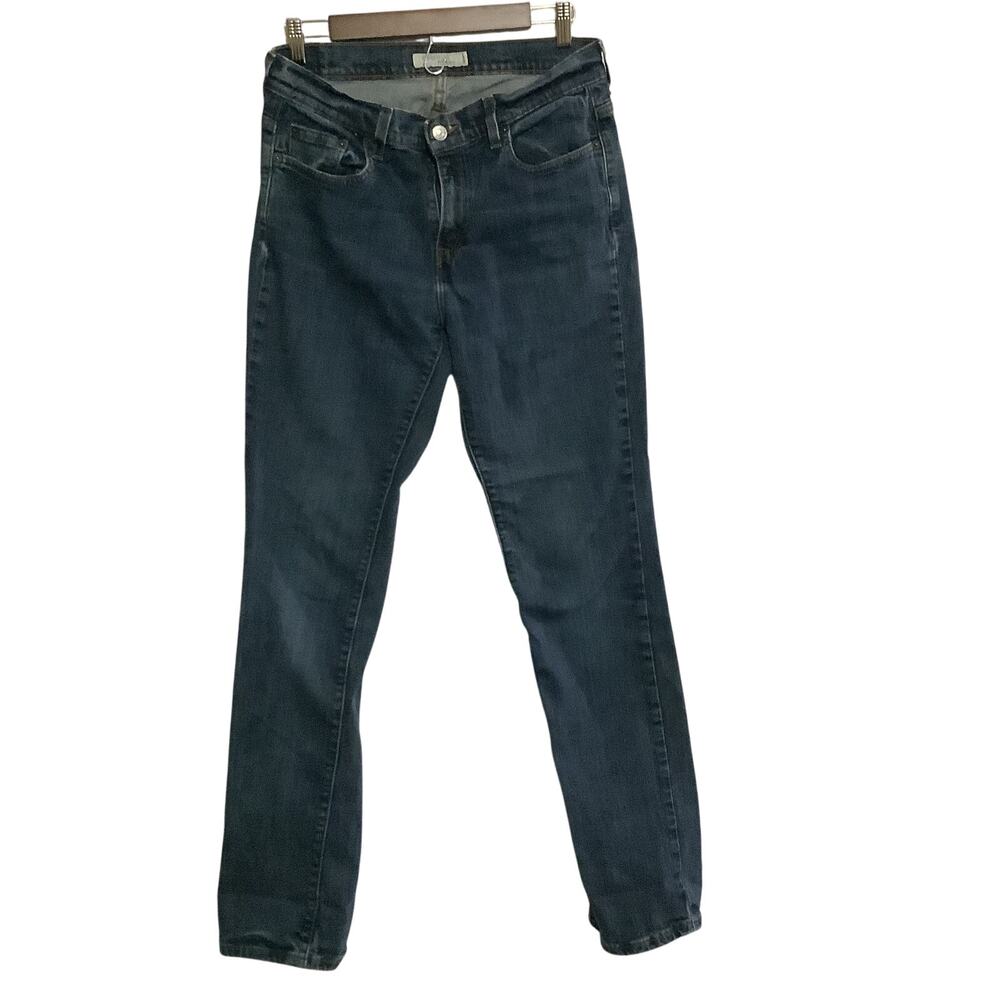 Levi 505 Red Tab Ladies Size 10 Long Blue Jeans - Straight Leg 505